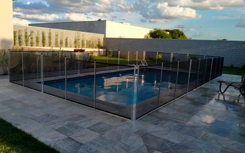 Instalação de cerca de Proteção